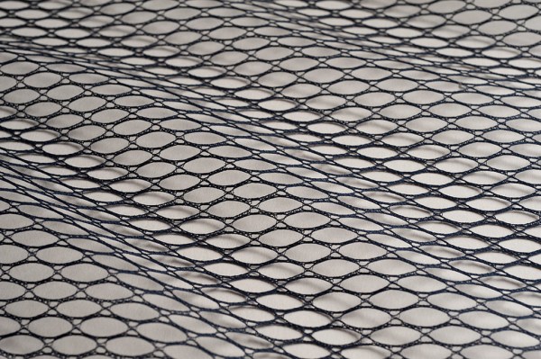 Lakástextil | Csipke szövet | MYB Textiles | Abstract Net Navy